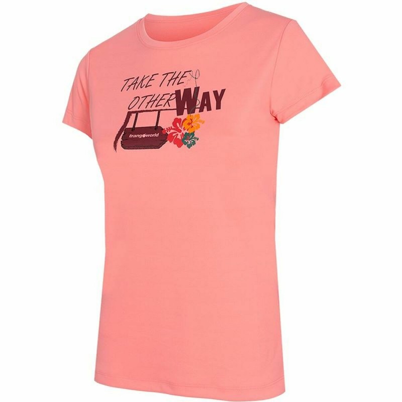 Image secondaire de T-Shirt à manches courtes femme Trangoworld Myra Rose