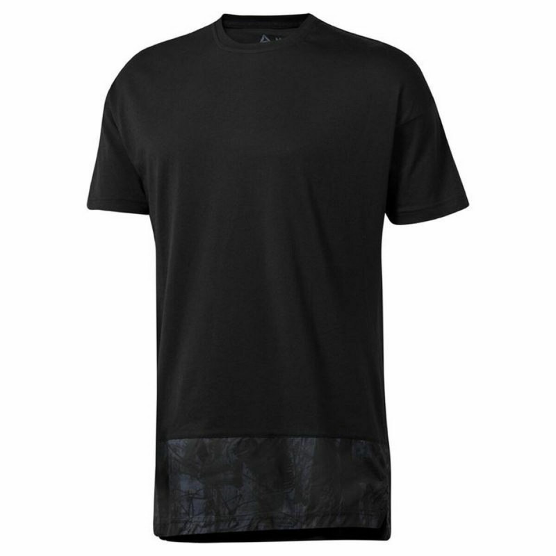 T-Shirt à manches courtes homme Reebok Noir