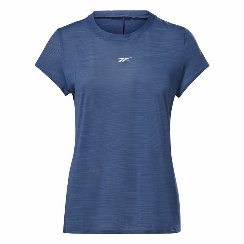 T-Shirt à manches courtes femme Reebok Workout Ready Bleu foncé