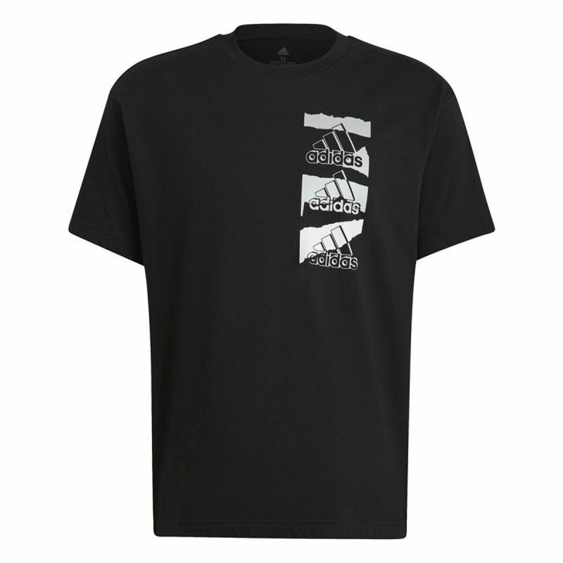 T-Shirt à manches courtes homme Adidas Essentials Brandlove Noir