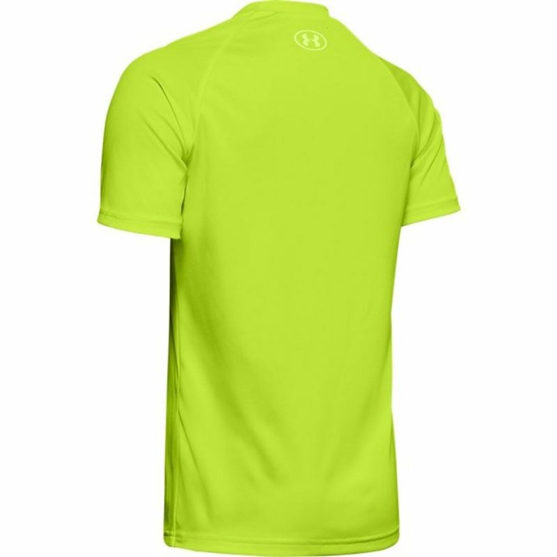 Image secondaire de T-Shirt à manches courtes enfant Under Armour Tech Big Logo Jaune