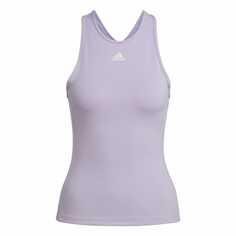 Image secondaire de Maillot de Corps sans Manches pour Femme Adidas Hyperglam Lavande