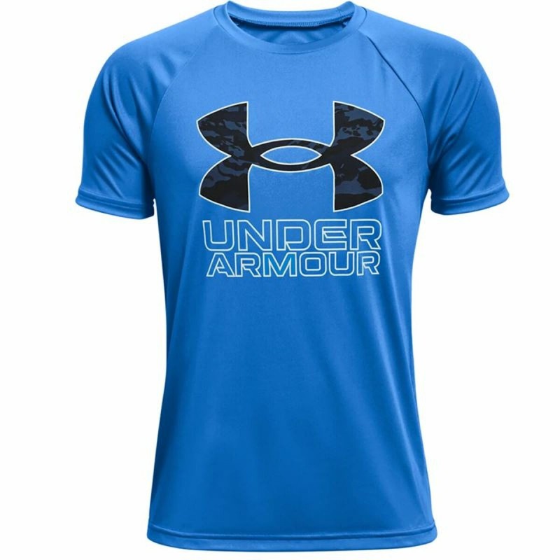 T-Shirt à manches courtes enfant Under Armour Tech Hybrid Bleu