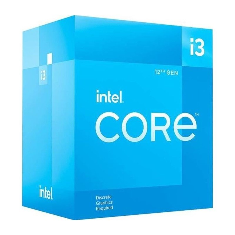 Intel Core i3-12100F processeur 12 Mo Smart Cache Boîte