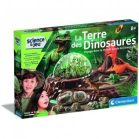 Clementoni - Sciences et jeu - Le monde des dinosaures - Terrarium a c