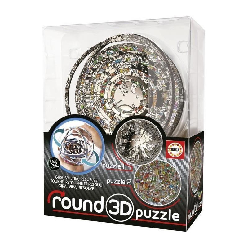 Puzzle Educa Round 3D