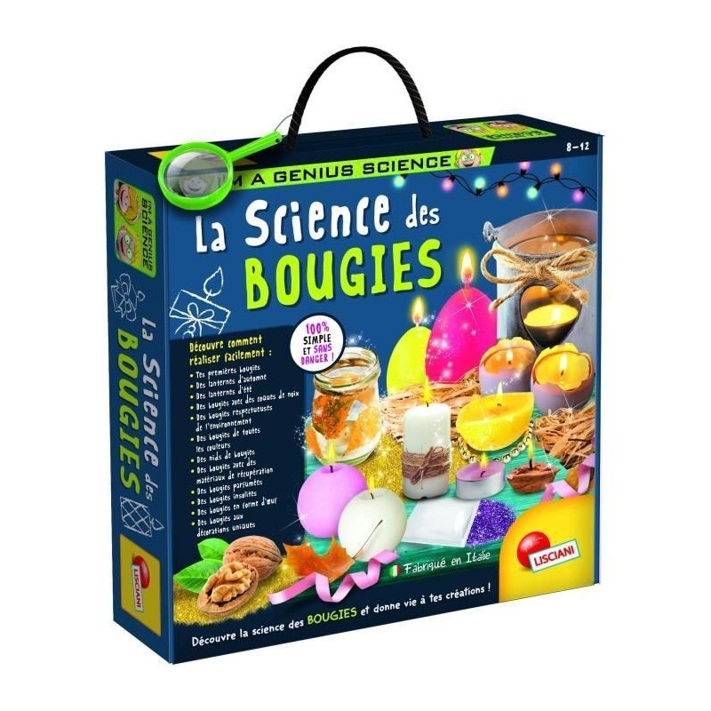 Jeu scientifique Lisciani Giochi The Science of fun candles (FR)