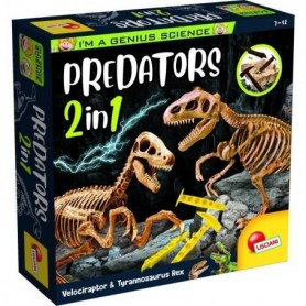 Génius Science - jeu scientifique - Predators 2 en 1 - a creuser et a