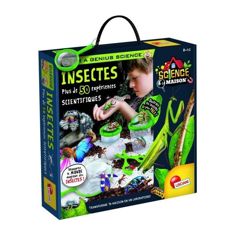 Jeu scientifique Lisciani Giochi Génius Science scientific game insects (FR)