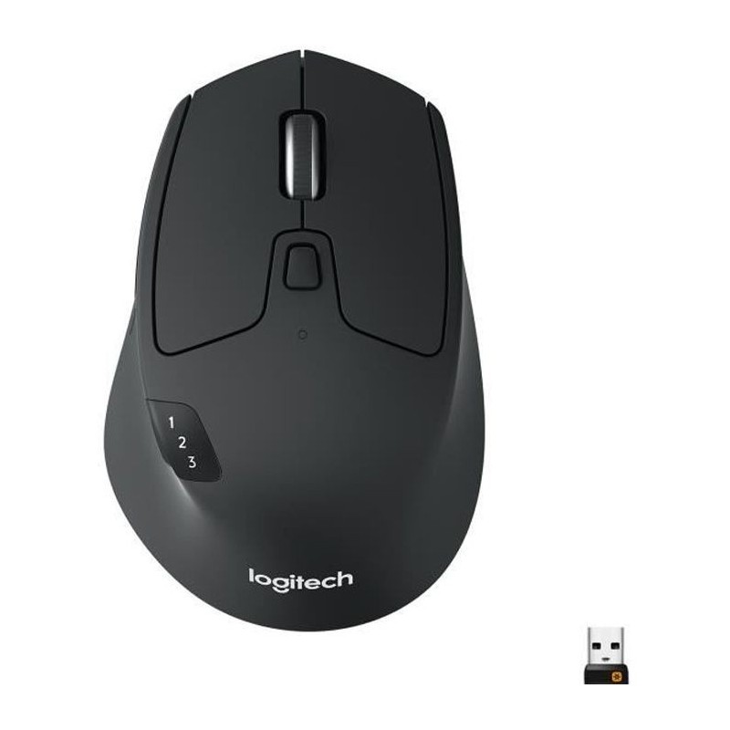 Logitech M720 souris Droitier RF sans fil + Bluetooth Optique 1000 DPI