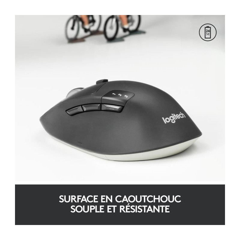 Image secondaire de Logitech M720 souris Droitier RF sans fil + Bluetooth Optique 1000 DPI