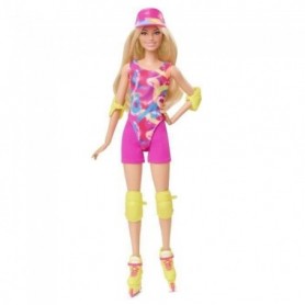 Tête à Coiffer Barbie Ultra Chevelure blonde mèches arc-en-ciel