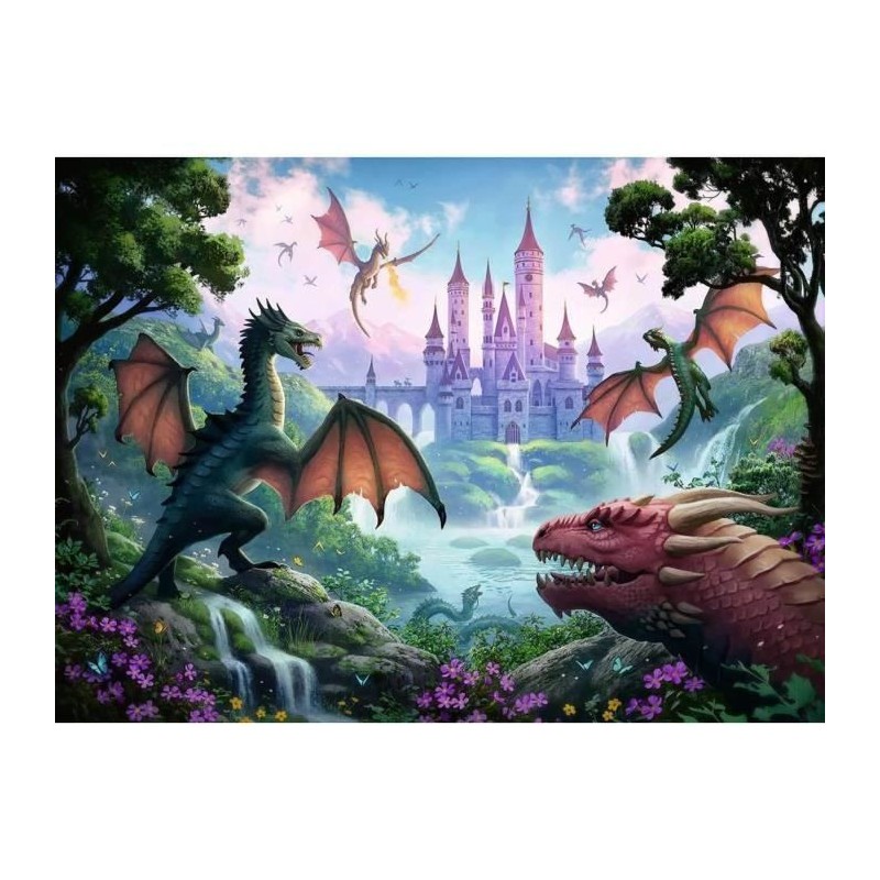 Ravensburger Puzzle 300 p XXL - Dragon magique