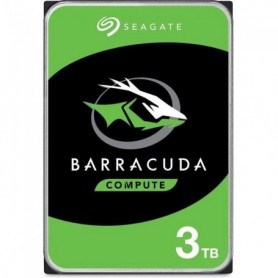 SEAGATE - Disque dur Interne - BarraCuda - 3To - 5 400 tr/min - 3.5