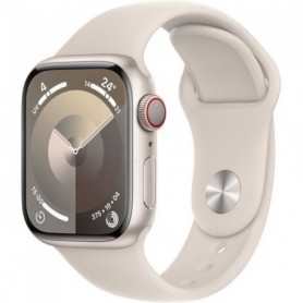 Apple Watch Series 9 GPS 41mm Boîtier Starlight Aluminium