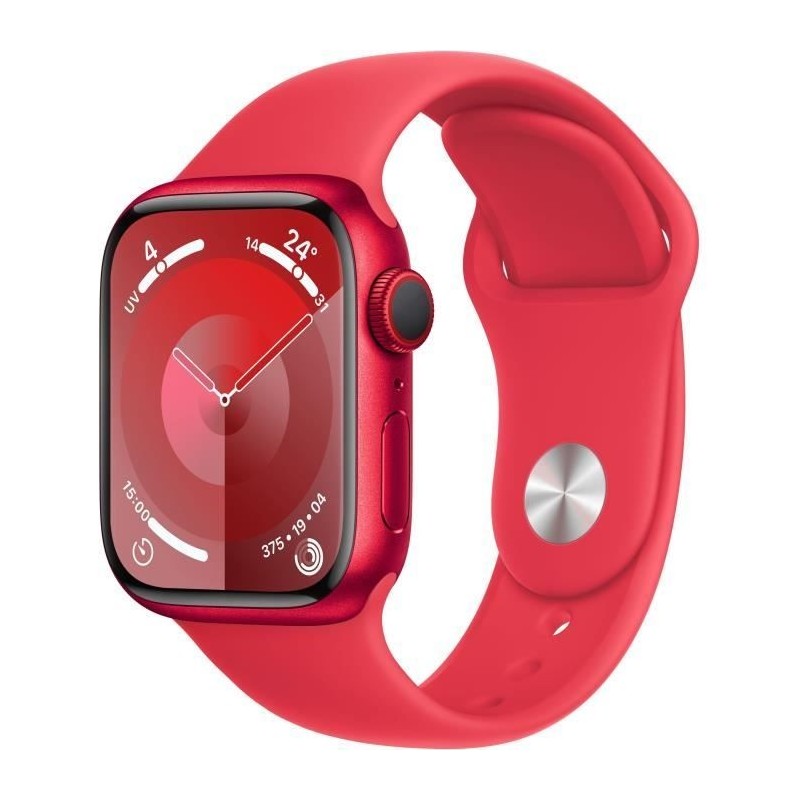 Montre intelligente Apple Series 9 Rouge 41 mm