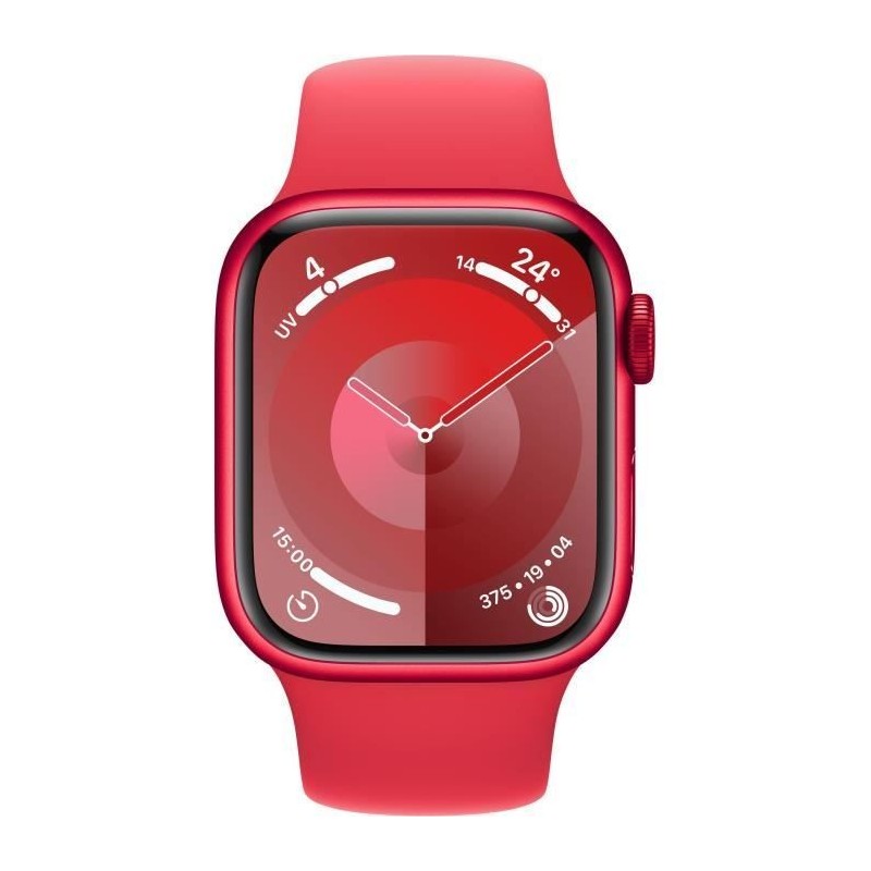 Image secondaire de Montre intelligente Apple Series 9 Rouge 41 mm