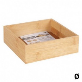 Boîte Multiusage Confortime Organisateur Bambou 23 x 9 x 5 cm