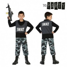 Déguisement pour Enfants Policier Swat (2 pcs) 7-9 Ans