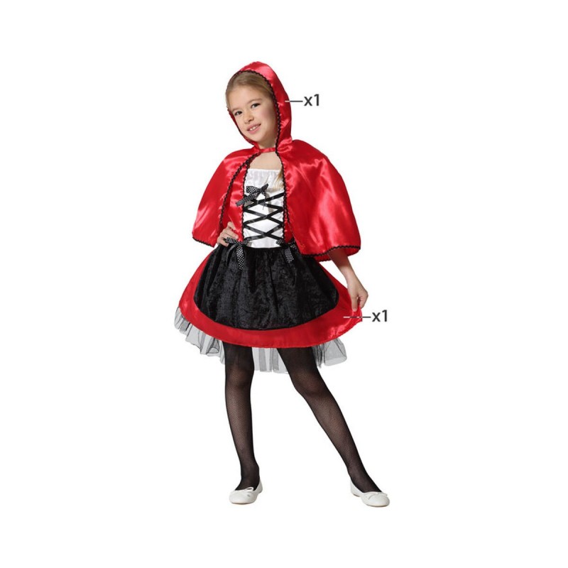 Image secondaire de Déguisement pour Enfants Rouge Chaperon Rouge Fantaisie