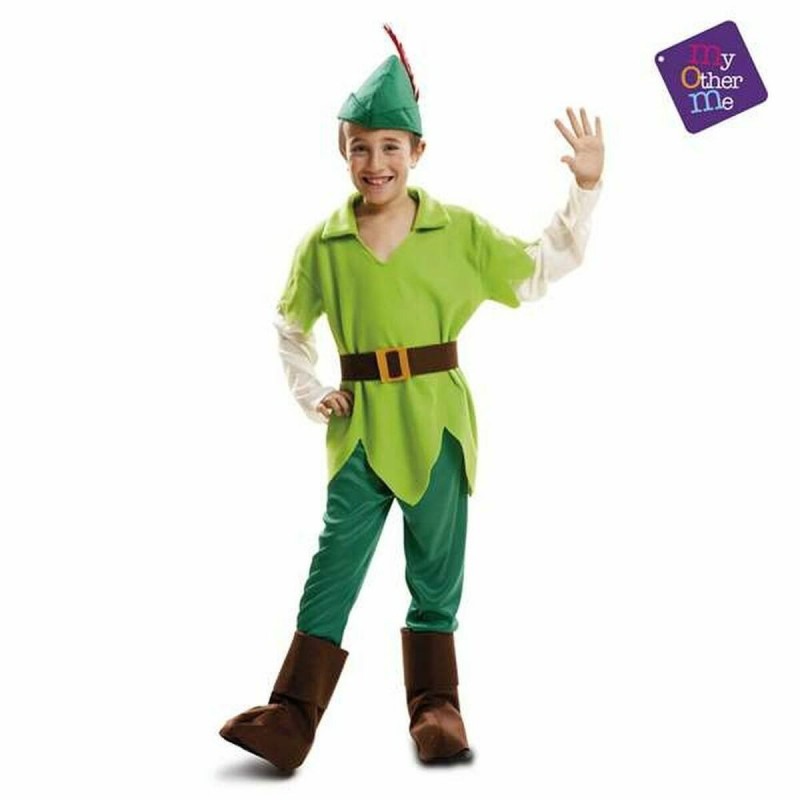 Déguisement pour Enfants My Other Me Peter Pan Vert (5 Pièces)