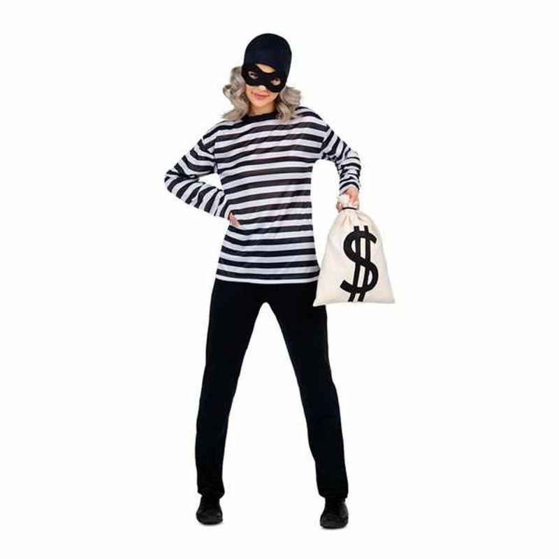 Image secondaire de Déguisement pour Adultes My Other Me Voleur (4 Pièces)