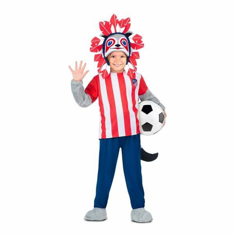 Image secondaire de Déguisement pour Enfants Atlético Madrid 5 Pièces Amérindien