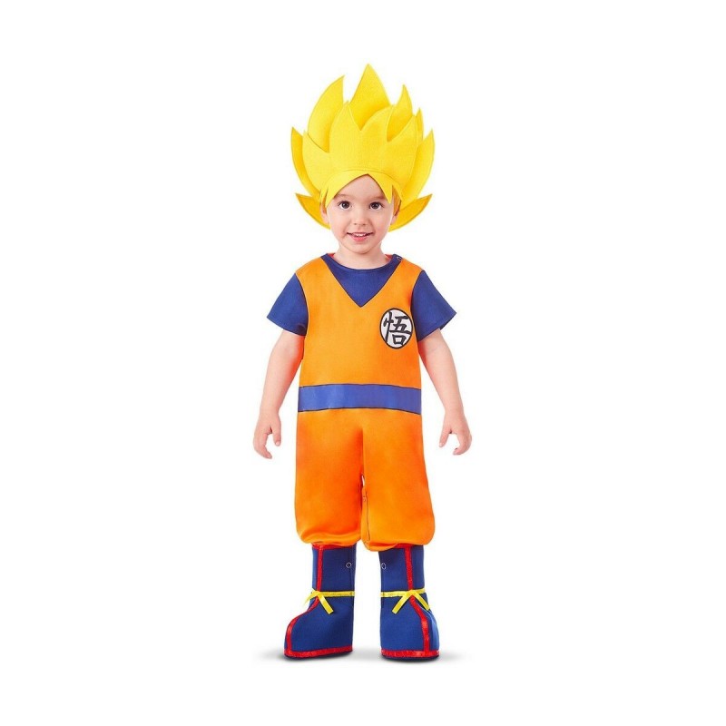 Déguisement pour Bébés My Other Me Goku Multicouleur S 7-12 Mois