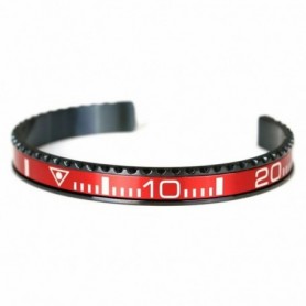 Bracelet Homme Oyster (18 cm) Rouge