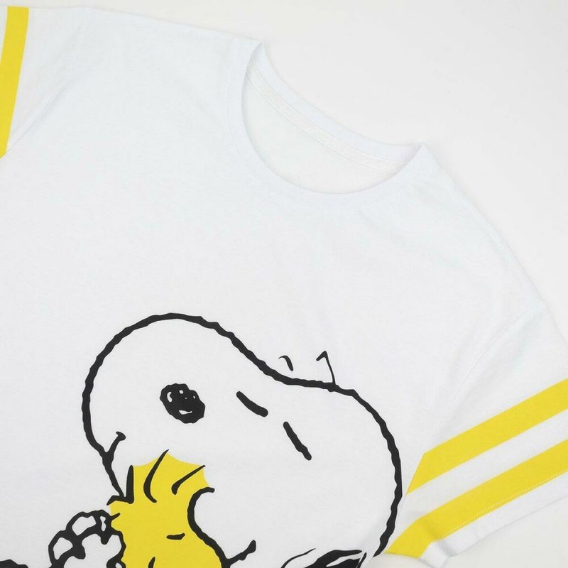 Image secondaire de T-Shirt à manches courtes femme Snoopy Blanc