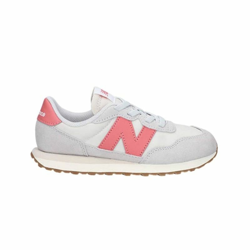 Chaussures de Sport pour Enfants New Balance 237 Bungee Blanc