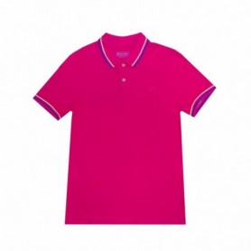 Polo à manches courtes homme Lotto Reed Fuchsia M