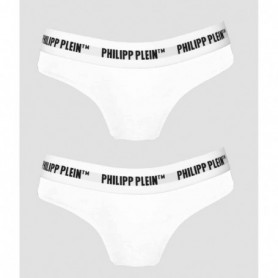 Philipp Plein DUPM_BI-PACK Blanc Taille L Femme