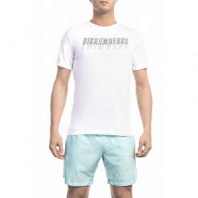 Bikkembergs Beachwear BKK1MTS01 Blanc Taille S Homme
