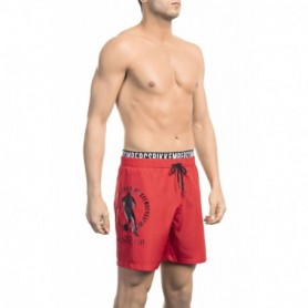 Bikkembergs Beachwear BKK1MBM07 Rouge Taille S Homme