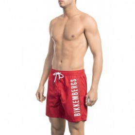 Bikkembergs Beachwear BKK1MBM03 Rouge Taille S Homme