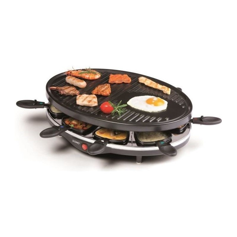 Plaque chauffantes grill Domo DO9038G Noir 1200 W