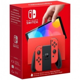 Console Nintendo Switch - Modele OLED  Édition Limitée Mario (Rouge)