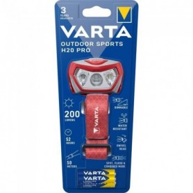 Frontale-VARTA-Outdoor Sports H20 Pro-200lm-Dimmable-IPX4-LED rouge-3