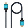 Câble HDMI TooQ 10.15.37 V2.0 Noir Bleu 5 m