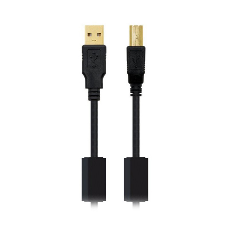 Câble USB 2.0 A vers USB B NANOCâble 10.01.120 Noir 5 m