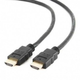 Câble HDMI GEMBIRD 4K Ultra HD Noir 1,8 m