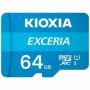 Carte Mémoire Micro SD avec Adaptateur Kioxia Exceria UHS-I Cours 10 B 64 GB