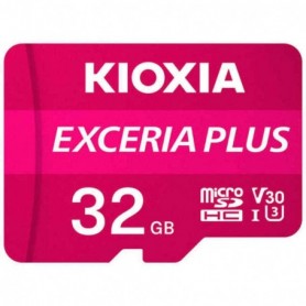 Carte Mémoire Micro SD avec Adaptateur Kioxia Exceria Plus Rose Cours  256 GB