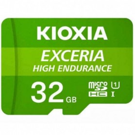 Carte Mémoire Micro SD avec Adaptateur Kioxia Exceria High Endurance C 64 GB