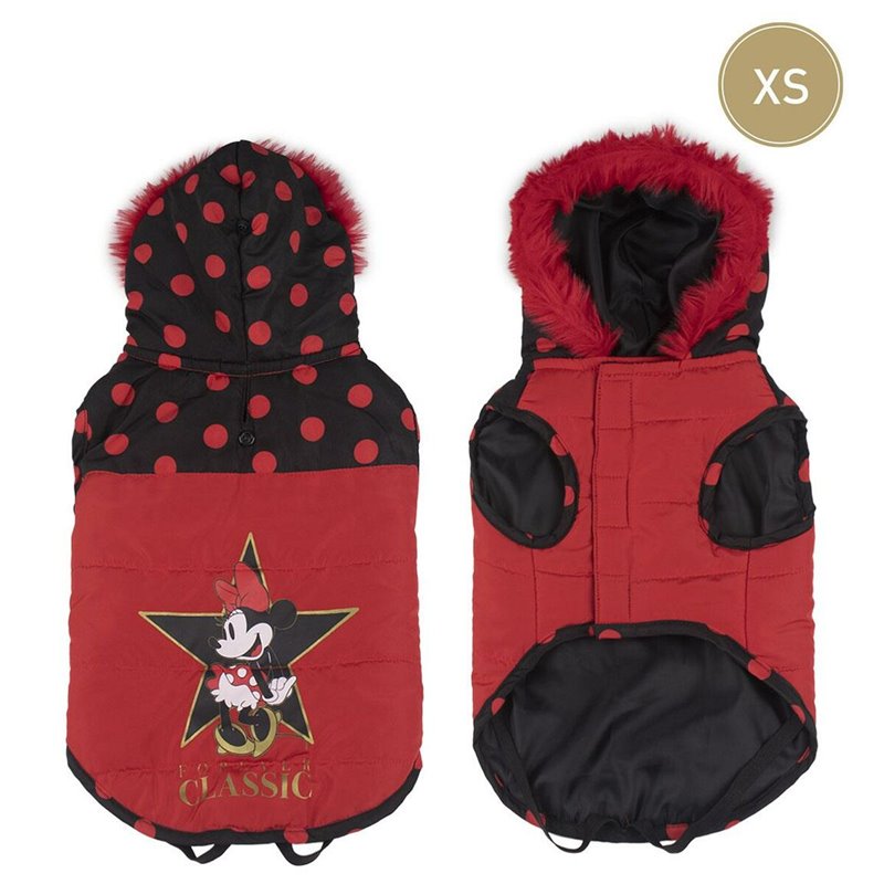 Image secondaire de Manteau pour Chien Minnie Mouse Noir XS Rouge