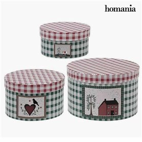 Boîte Décorative Homania (3 uds) Carton