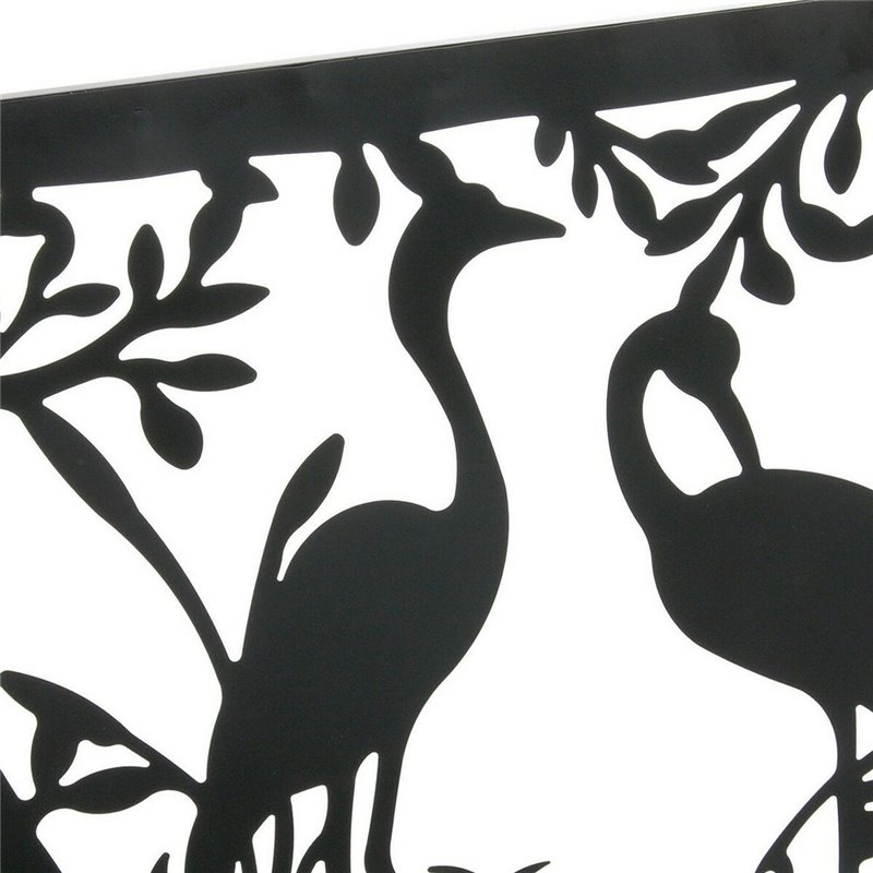 Image secondaire de Figurine Décorative DKD Home Decor 96 x 1 x 50 cm Noir Oiseaux (2 Unités)