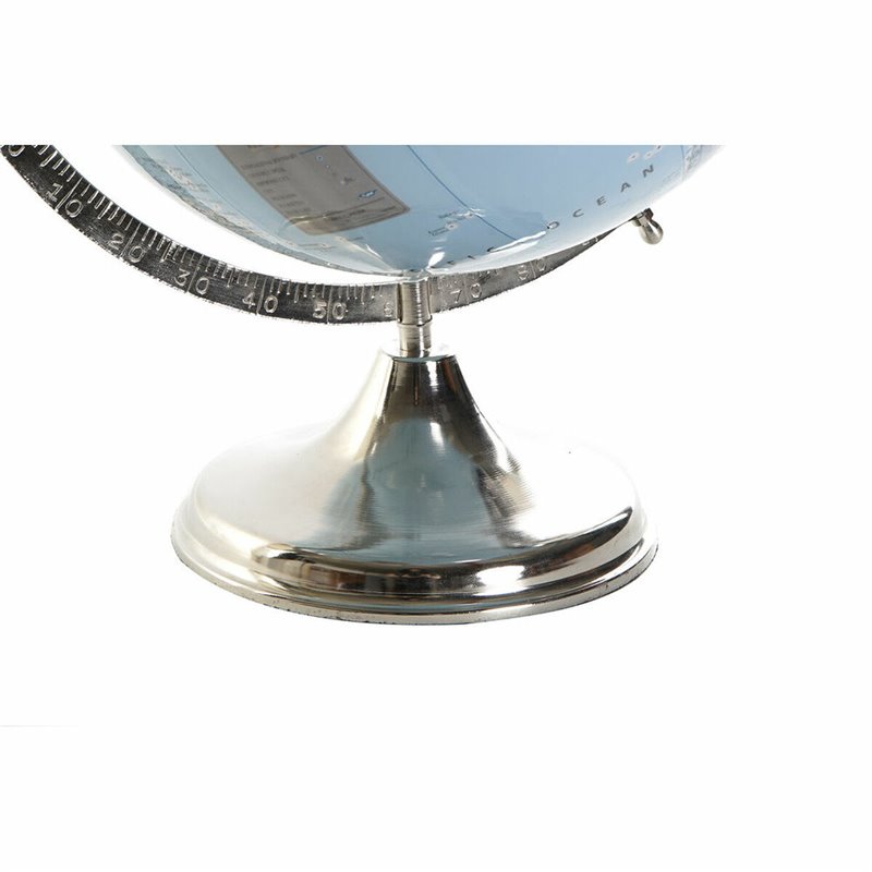 Image secondaire de Globe terrestre DKD Home Decor Bleu Argenté PVC Aluminium 33 x 33 x 44 cm