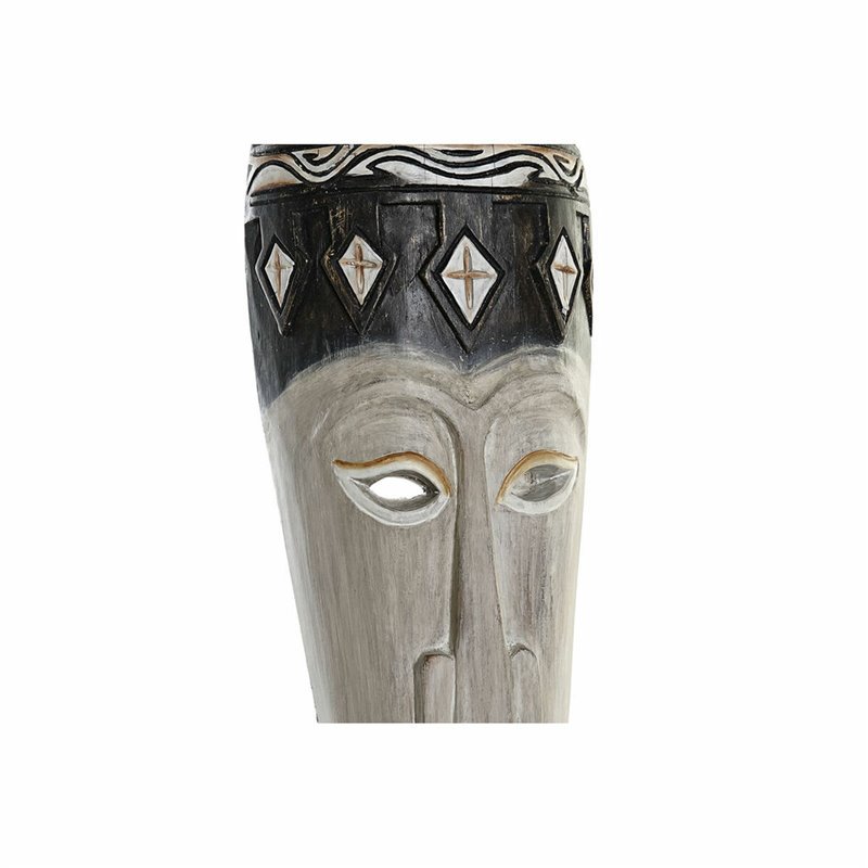 Image secondaire de Figurine Décorative DKD Home Decor Bambou Fer Masque (19 x 10 x 78 cm)